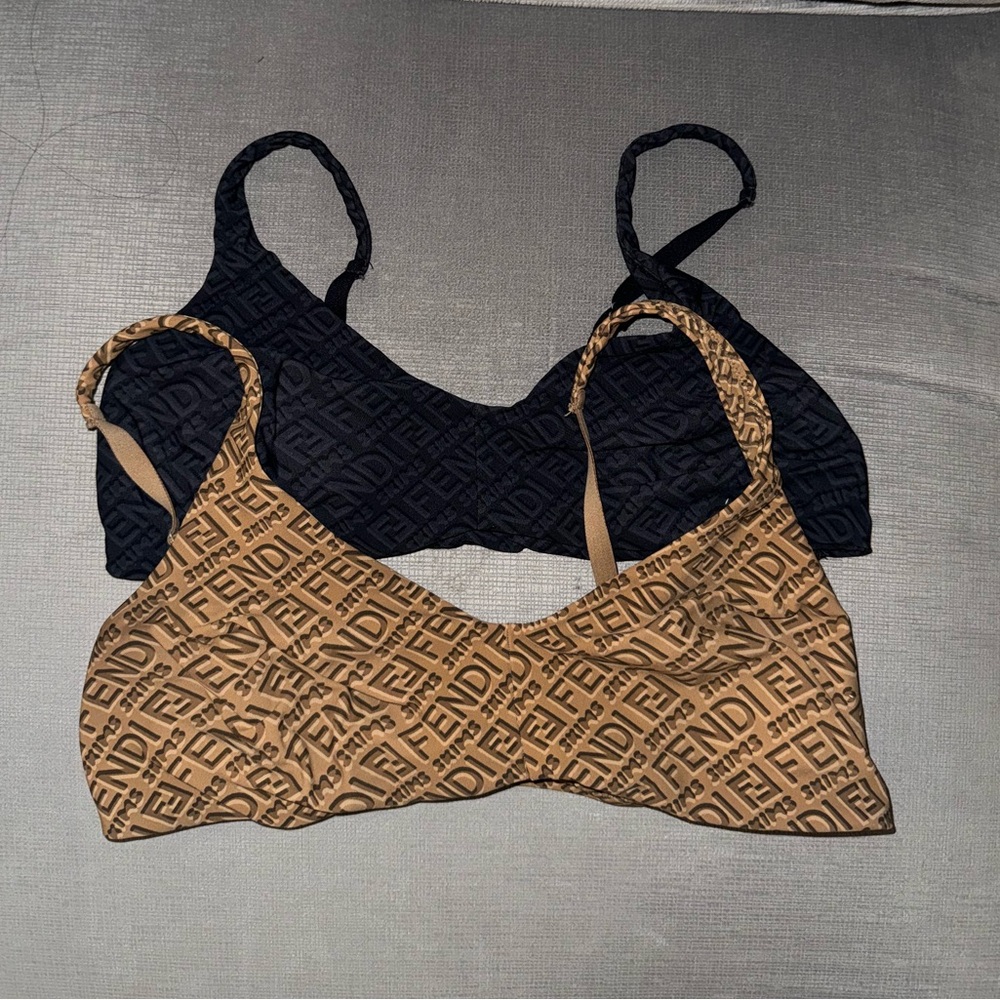 Fendi x Skims Bralette 2 pack